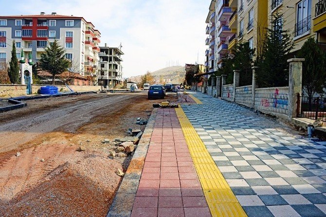 Eşref Bitlis Caddesi Yenileniyor