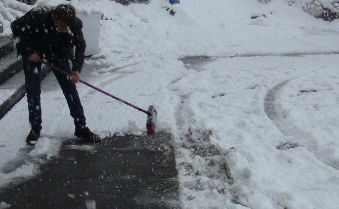 Bitlis’tde Kar Yağışı