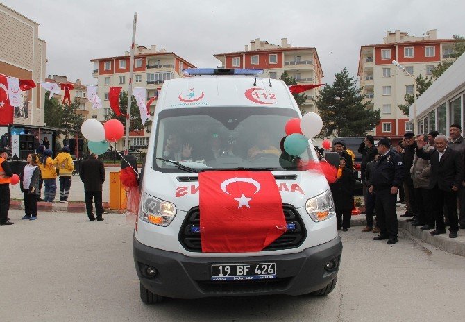 Çorum’da Ambulans Dağıtım Töreni