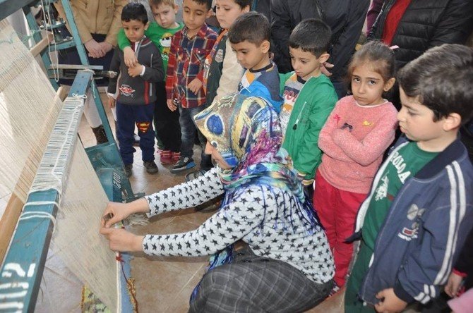 Bintepeler Anaokulu’ndan Halı Atölyesine Ziyaret