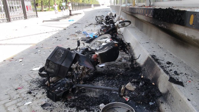 İdam protestocuları İslamabad’ı yakıp yıktı