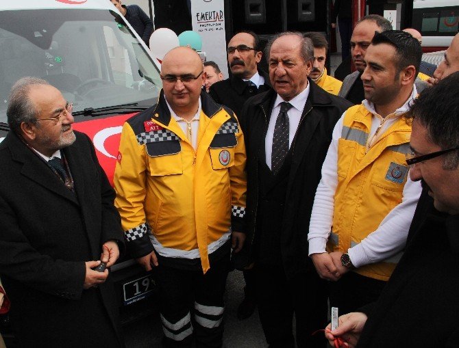 Çorum’da Ambulans Dağıtım Töreni