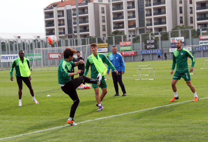 Bursaspor, Sivasspor maçı hazırlıklarını sürdürdü