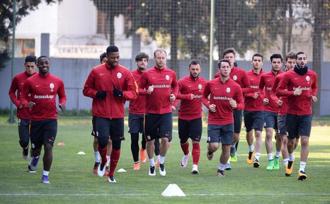 Galatasaray, Eskişehir maçının hazırlıklarını sürdürdü