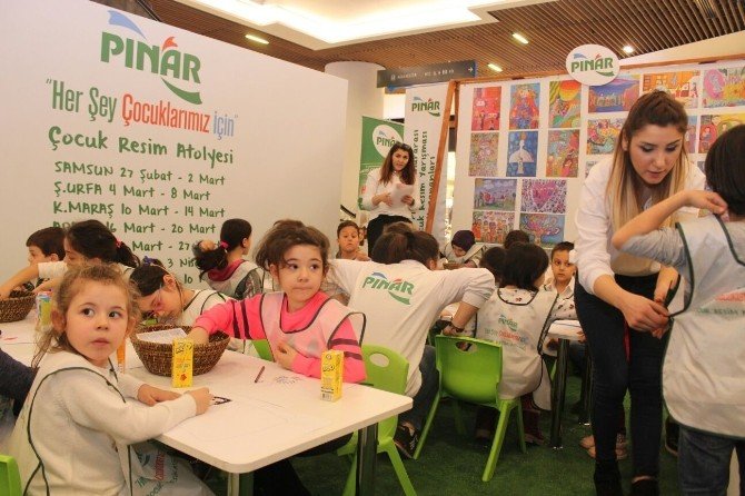 İzmir Optimum’da Çocuklara Sanat Desteği