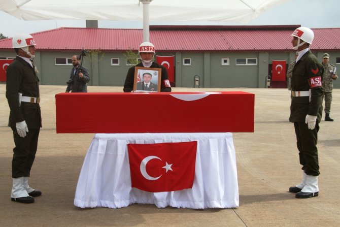 Şehit Yüzbaşı için Mardin'de tören düzenlendi