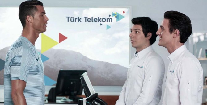 Türk Telekom, Ronaldo’yu Türkiye'ye getirdi