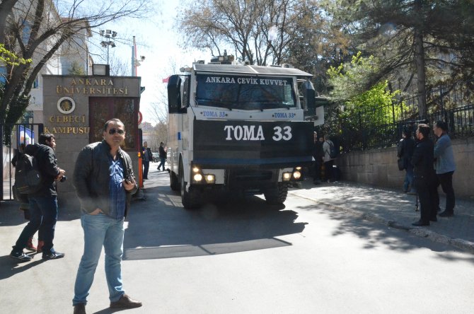 Ankara Üniversitesi yine karıştı: 8 gözaltı