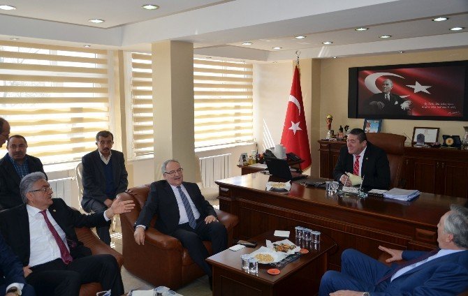 CHP Genel Başkan Yardımcısı Haluk Koç Alaplı’yı Ziyaret Etti