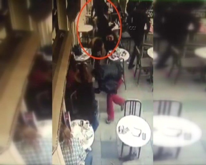 Nişantaşı’nda Ünlü Cafedeki Silahlı Saldırı Anı Kamerada