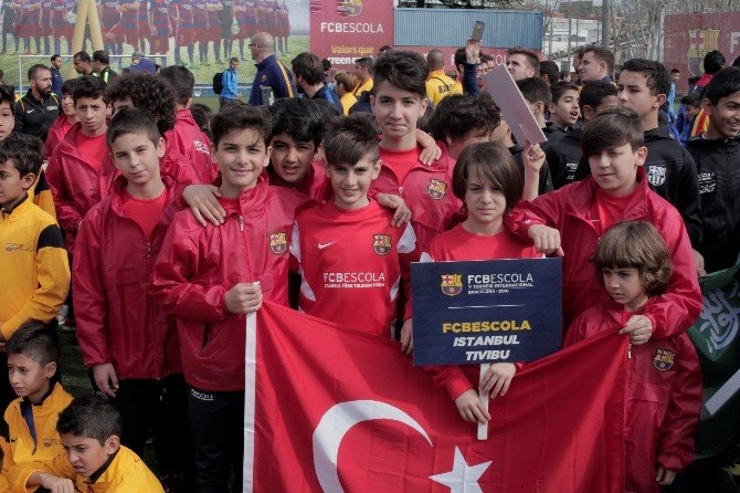 Fcbescola İstanbul Tivibu Futbol Okulu Türkiye’yi Barselona’da Temsil Etti