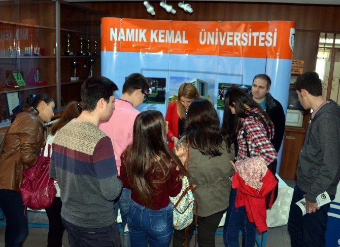 Namık Kemal Üniversitesi ‘Üniversite Ve Meslek Tanıtım Günü’ne Katıldı