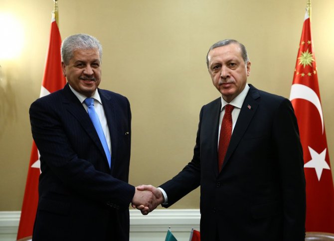 Cumhurbaşkanı Erdoğan, Rasmussen ve Sellal'i kabul etti