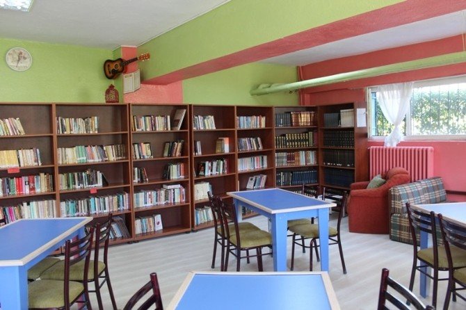 Sarıcakaya’da Kütüphane Açılışı