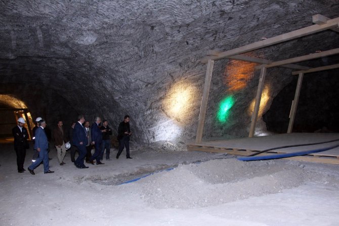 Tuz mağarasının turizme kazandırılması için çalışmalar devam ediyor