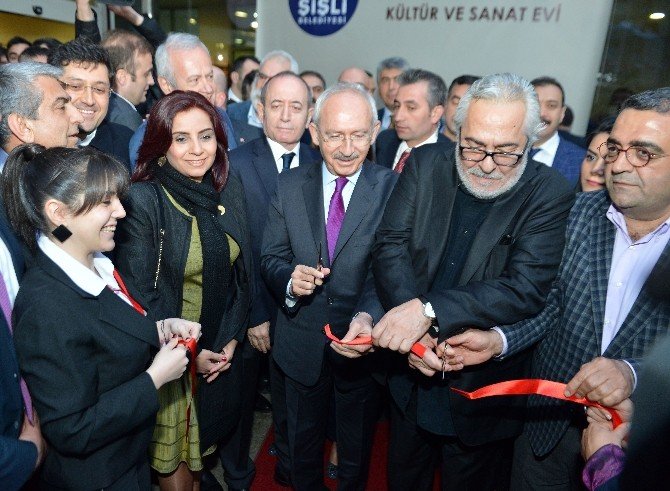 Kılıçdaroğlu, Şişli’de Nazım Hikmet Kültür Ve Sanat Evi Açılışına Katıldı