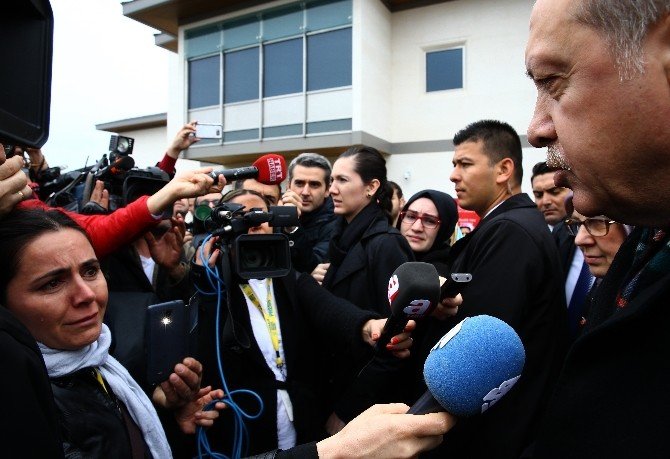 Cumhurbaşkanı Erdoğan Azeri Televizyonuna Konuştu