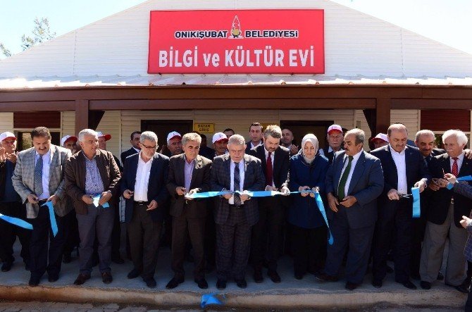 Onikişubat, Bilgi Ve Kültür Evlerini Hizmete Açtı
