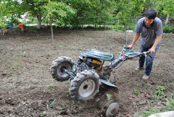 MASADER: Çapa makinesi kullanımında çiftçilerimiz dikkatli olmalı