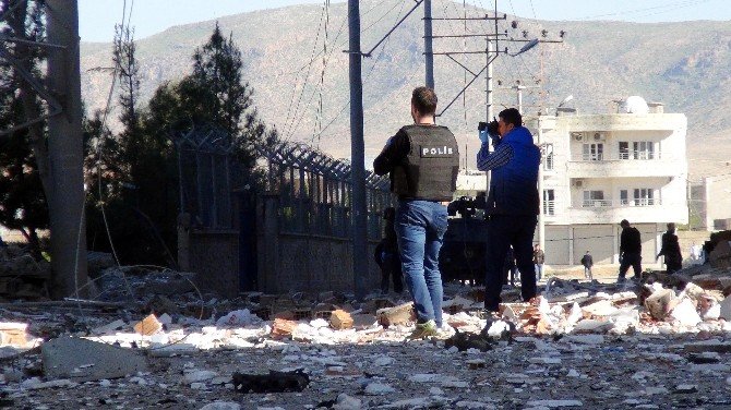 Kızıltepe’deki Patlamanın Şiddeti Gün Ağarınca Ortaya Çıktı