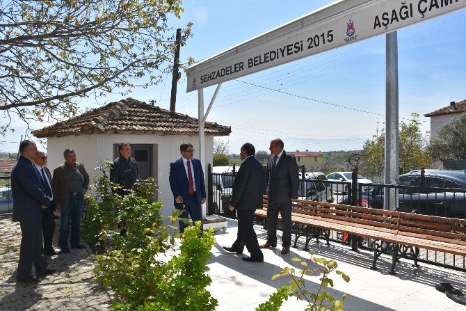 Başkan Çelik Çamköy’de Belediye Hizmetlerini İnceledi