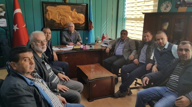 Söke Birlik Yönetimi’nden Şoförler Odasına Nezaket Ziyareti