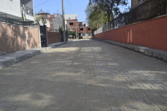 Turgutlu’da İlknur Ve Balkan Sokak Parke Taşına Kavuştu