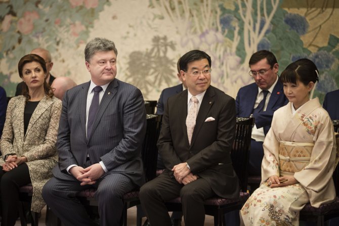 Poroşenko: Ukrayna’da 2017 yılı Japonya yılı ilan edilecek