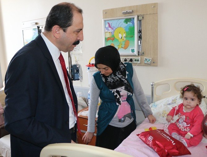AK Parti Samsun İl Başkanı Göksel’den Kanser Hastalarına Ziyaret