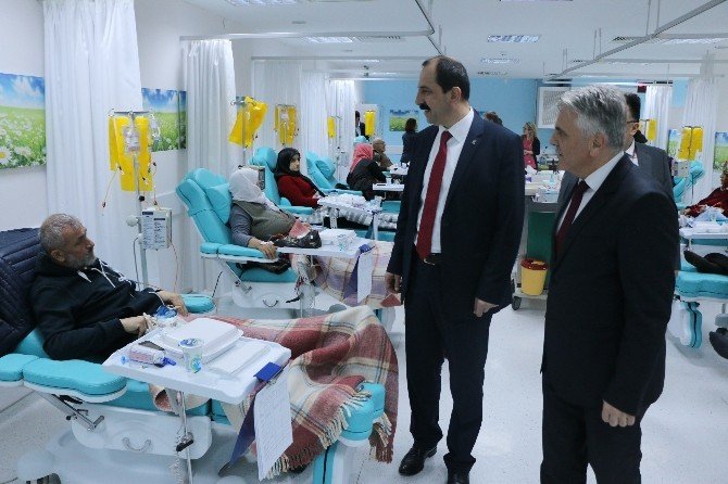 AK Parti Samsun İl Başkanı Göksel’den Kanser Hastalarına Ziyaret