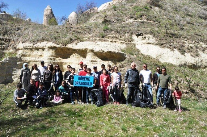 Kapadokya’da Temizlik Kampanyası Yapıldı