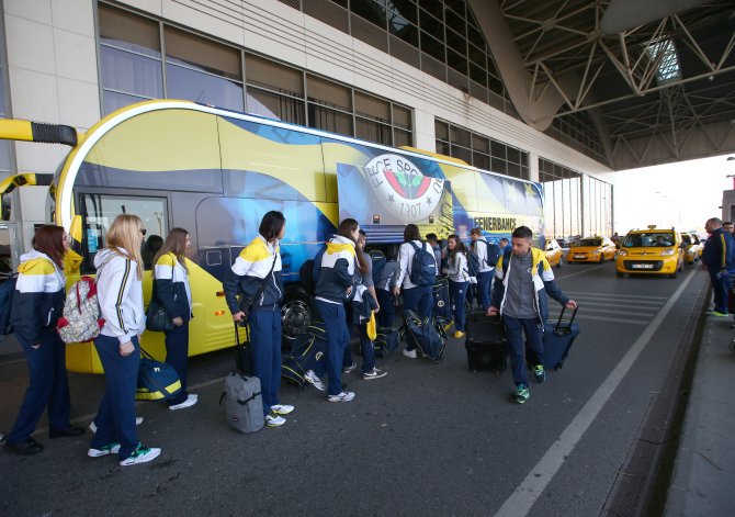 Fenerbahçe Grundig, İtalya’ya uçtu