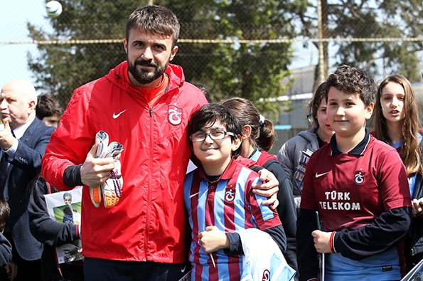 Trabzonspor'da neşeli antrenman