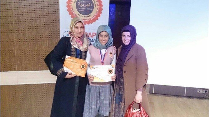Rabia Hatun Kız Anadolu İmam Hatip Lisesi Yarışmaya Damga Vurdu