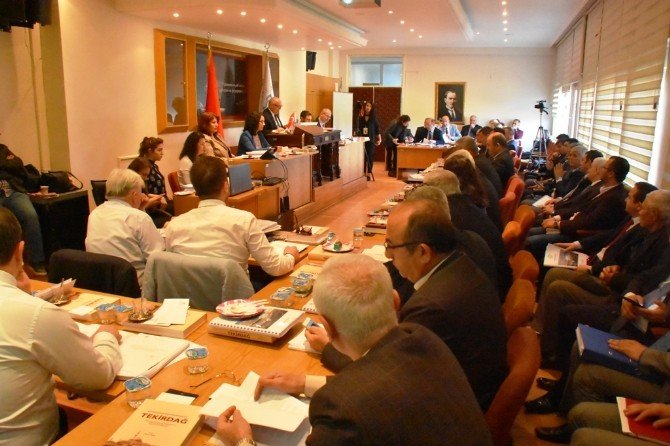 Süleymanpaşa Belediye Meclisi, 2016 Nisan Ayı Toplantısını Gerçekleştirdi