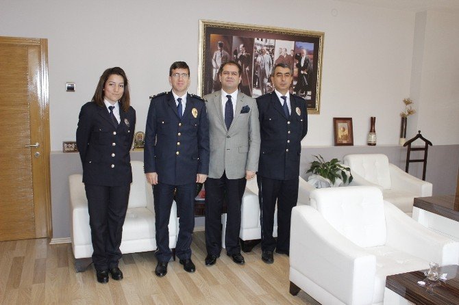 Foça’da Polis Haftası Ziyaretlerle Başladı