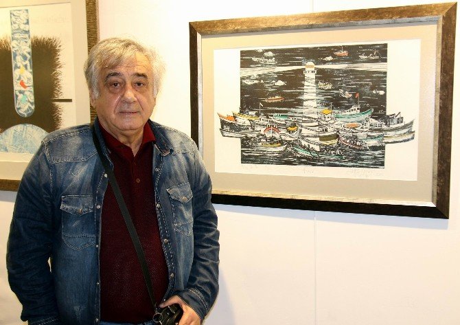 Ahmet Aydın Kaptan’dan Gravür Resim Sergisi