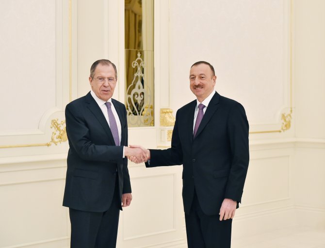 Rusya Dışişleri Bakanı Sergey Lavrov Bakü'de