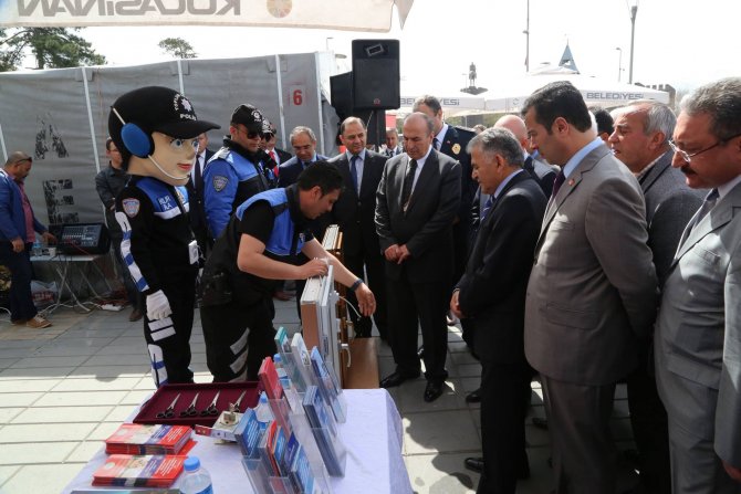 Kayseri’de polis sergisi açıldı