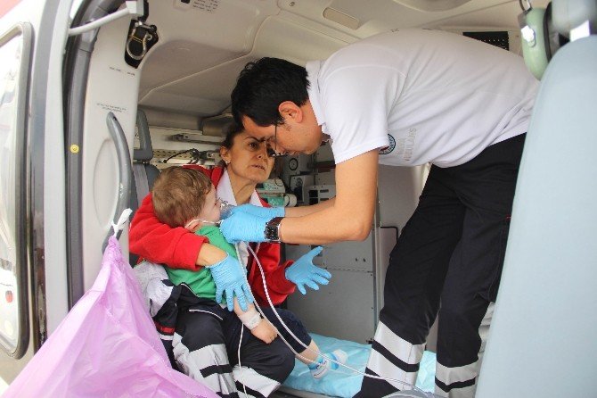 Ambulans Helikopter 20 Aylık Bebek İçin Havalandı