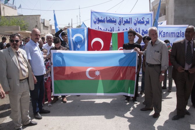 Iraklı Türkmen siyasiler, Azerbaycan'ın Karabağ'daki başarısını kutladı
