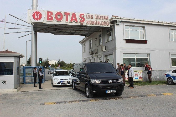 Bakan Albayrak Tekirdağ BOTAŞ Lng Teminali’ni Ziyaret Etti