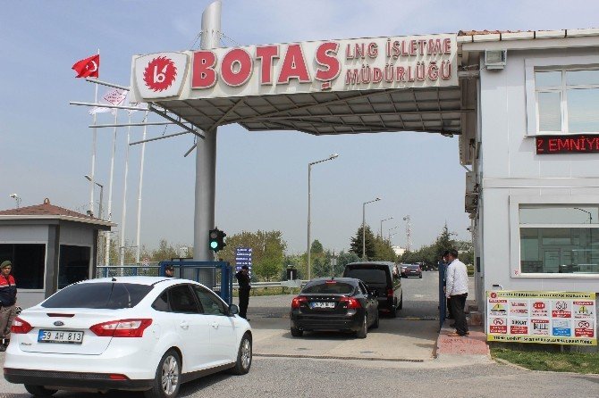 Bakan Albayrak Tekirdağ BOTAŞ Lng Teminali’ni Ziyaret Etti
