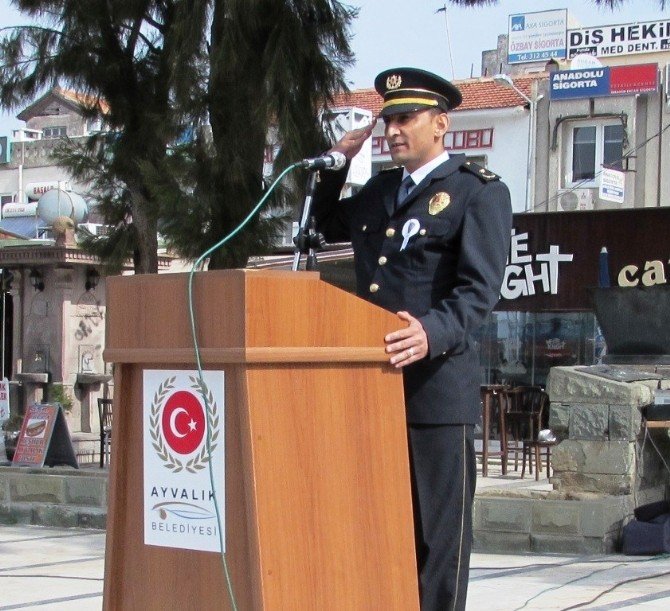 Ayvalık’ta Polis Teşkilatının 171. Yıl Dönümü Törenle Kutlandı