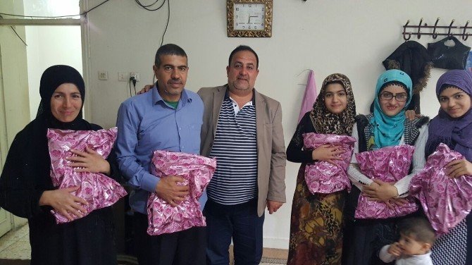 Yamanspor Kulübü, Suriyeli Ailelere Giyim Yardımı Yaptı