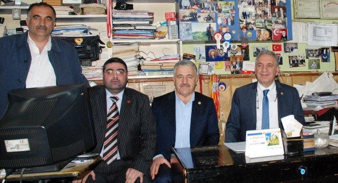 AK Parti Milletvekillerinden KKDGC Başkanı Daşdelen’e Tebrik Ziyareti