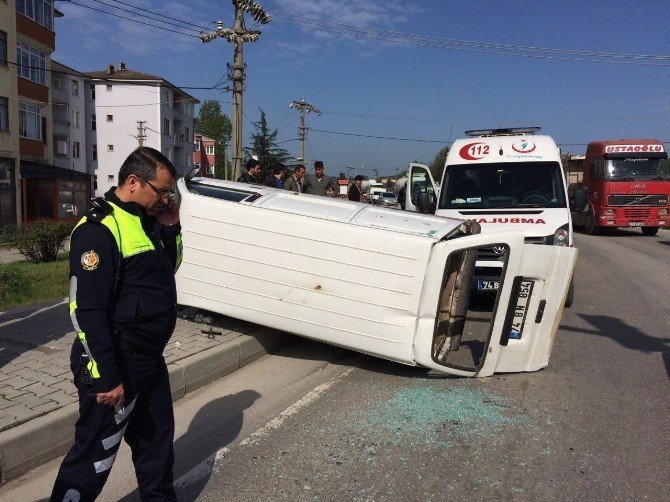Bartın’da Trafik Kazası: 1 Yaralı