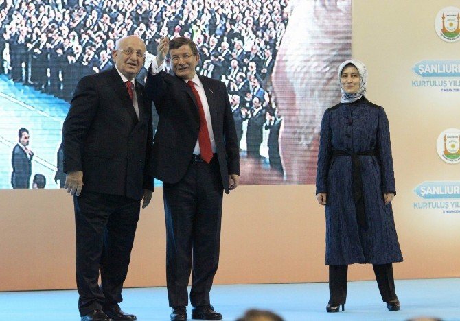 Başbakan Ahmet Davutoğlu Şanlıurfa’da
