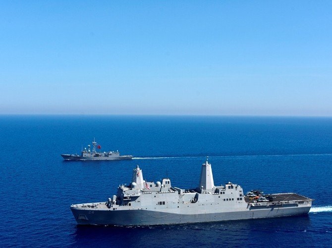 Türk Donanması Marmara, Karadeniz Ve Doğu Akdeniz’deki Tatbikatlarda Göz Doldurdu