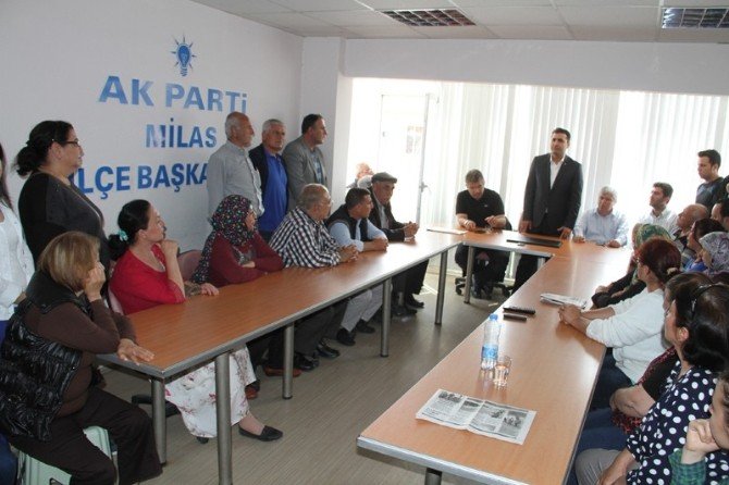 AK Parti’li Öztürk Milas’ta Vatandaşları Dinledi